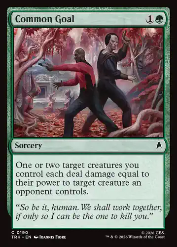Common Goal - trk Spoiler