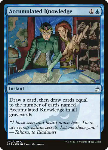 Accumulated Knowledge - a25 Spoiler
