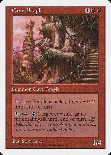 Cave People - 5ed Spoiler