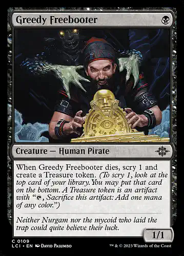 Greedy Freebooter - lci Spoiler