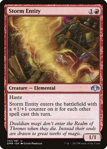 Storm Entity - dmr Spoiler