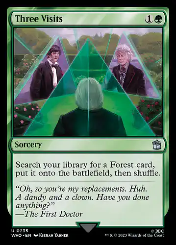 Three Visits - who Spoiler