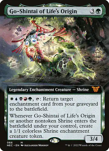 Go-Shintai of Life's Origin - nec Spoiler