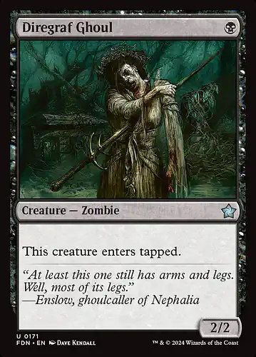 Diregraf Ghoul - fdn Spoiler