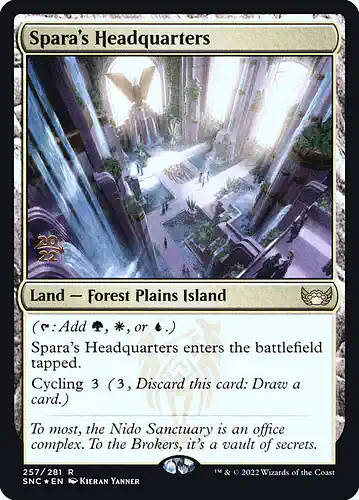 Spara's Headquarters - snc Spoiler