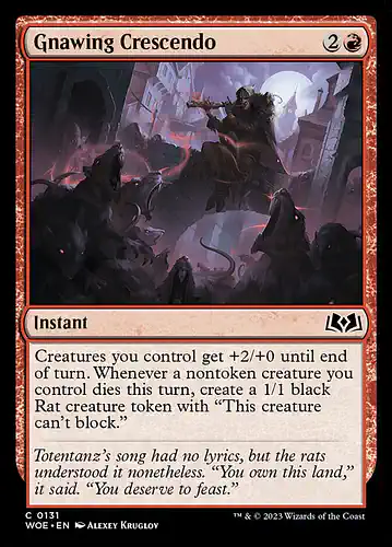 Gnawing Crescendo - woe Spoiler