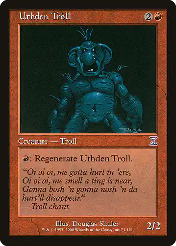 Uthden Troll - tsb Spoiler