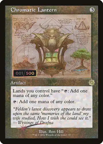 Chromatic Lantern - brr Spoiler