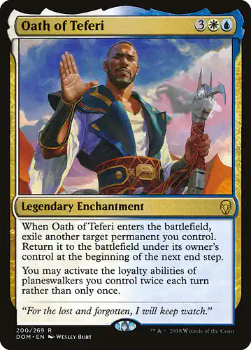 Oath of Teferi - dom Spoiler