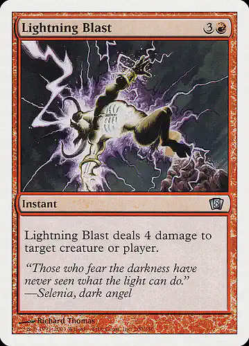 Lightning Blast - 8ed Spoiler