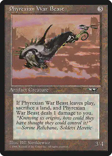 Phyrexian War Beast - all Spoiler