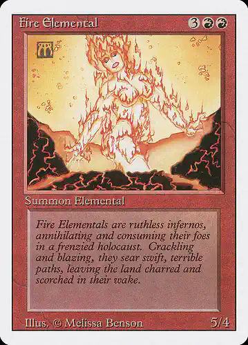 Fire Elemental - 3ed Spoiler