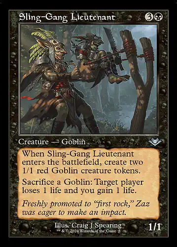 Sling-Gang Lieutenant - h2r Spoiler