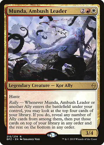 Munda, Ambush Leader - bfz Spoiler