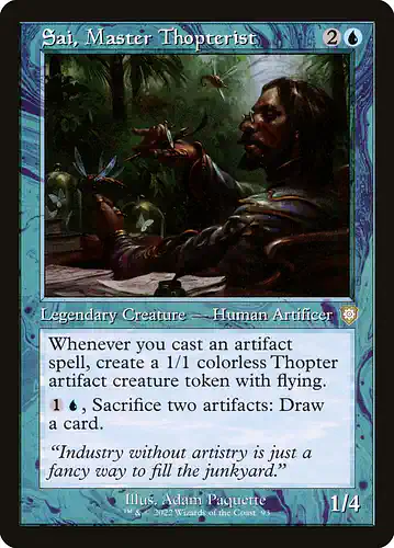 Sai, Master Thopterist - brc Spoiler