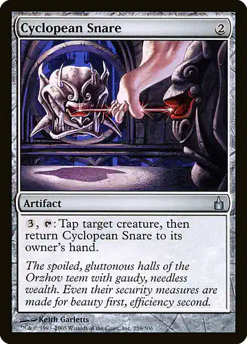 Cyclopean Snare - rav Spoiler