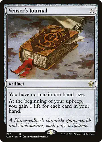 Venser's Journal - c21 Spoiler
