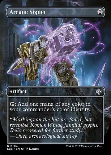Arcane Signet - lcc Spoiler