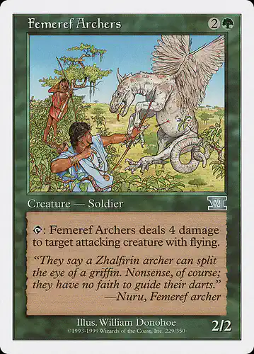 Femeref Archers - 6ed Spoiler