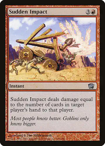 Sudden Impact - 8ed Spoiler