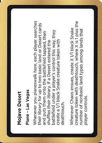 Mojave Desert - unk Spoiler