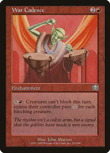 War Cadence - mmq Spoiler