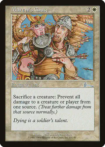 Martyr's Cause - ulg Spoiler