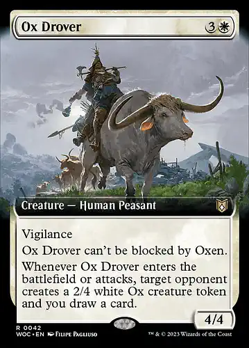 Ox Drover - woc Spoiler