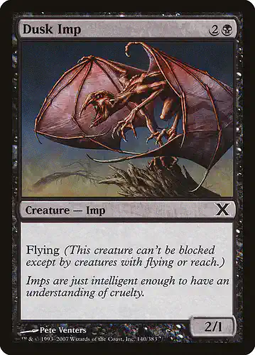 Dusk Imp - 10e Spoiler