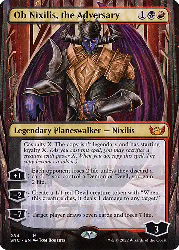 Ob Nixilis, the Adversary - snc Spoiler