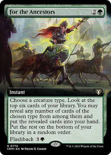 For the Ancestors - cmm Spoiler