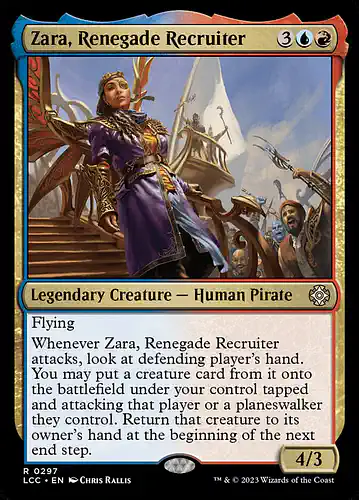 Zara, Renegade Recruiter - lcc Spoiler