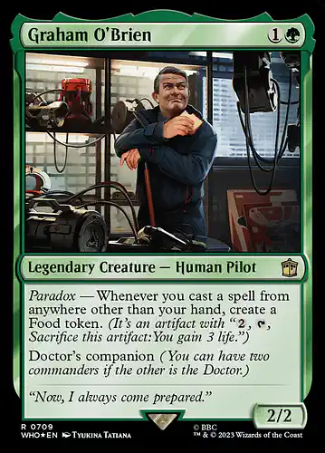 Graham O'Brien - who Spoiler