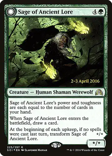 Sage of Ancient Lore - soi Spoiler