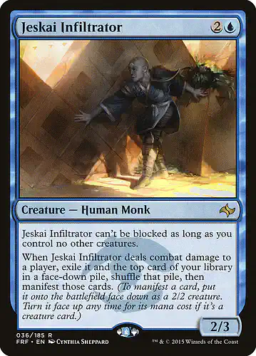 Jeskai Infiltrator - frf Spoiler