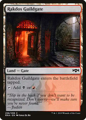 Rakdos Guildgate - rna Spoiler