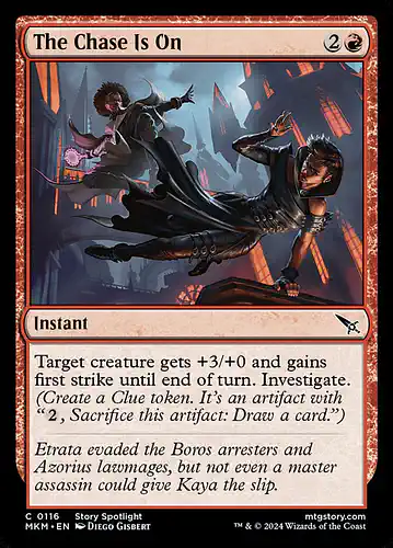 The Chase Is On - mkm Spoiler