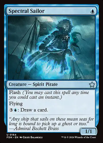 Spectral Sailor - fdn Spoiler