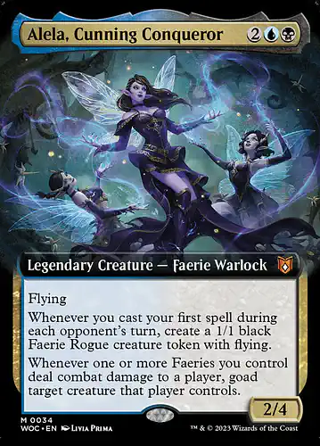 Alela, Cunning Conqueror - woc Spoiler