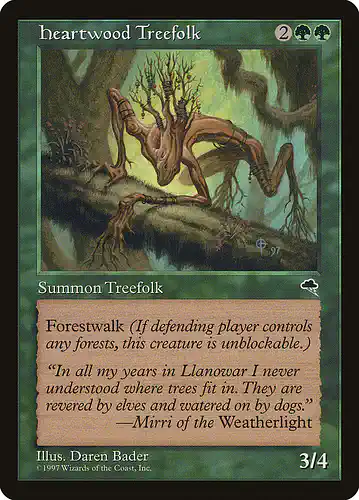 Heartwood Treefolk - tmp Spoiler