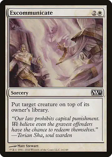 Excommunicate - m11 Spoiler