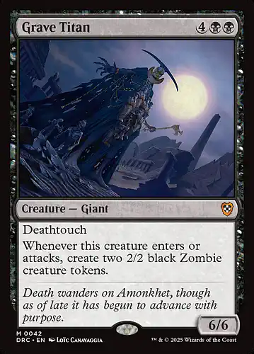 Grave Titan - drc Spoiler