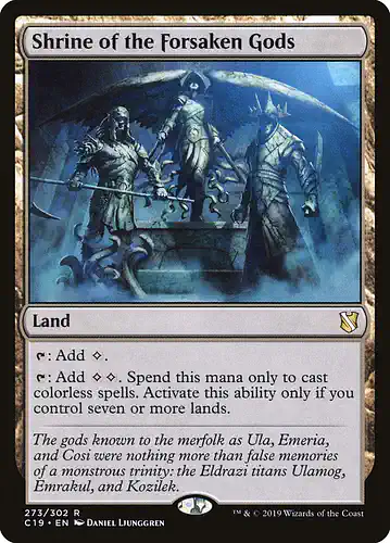 Shrine of the Forsaken Gods - c19 Spoiler