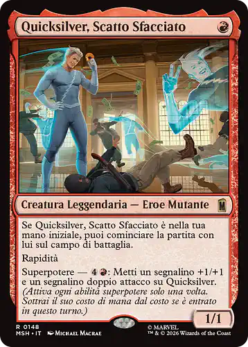 Quicksilver, Brash Blur - msh Spoiler