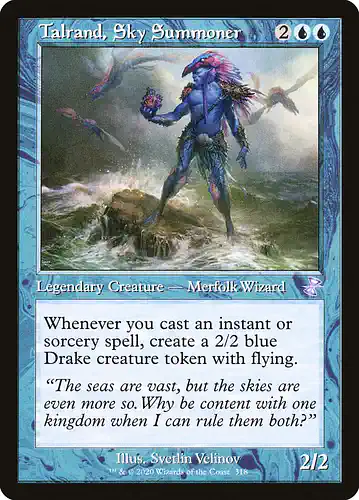 Talrand, Sky Summoner - tsr Spoiler