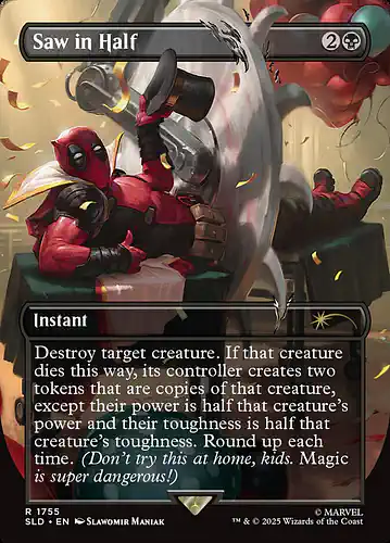 Saw in Half - sld Spoiler