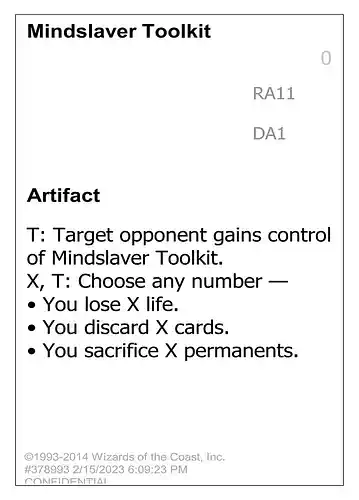 Mindslaver Toolkit - unk Spoiler
