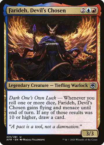 Farideh, Devil's Chosen - afr Spoiler