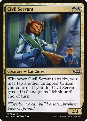 Civil Servant - snc Spoiler