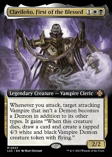 Clavileño, First of the Blessed - lcc Spoiler
